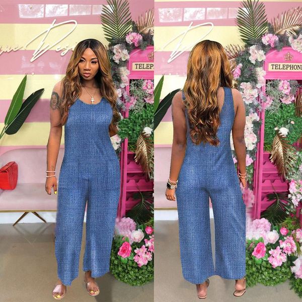 women's jumpsuits & rompers european american women casual denim vest backless streetwear loose blue overalls for womens jumpsuit, Black;white
women's jumpsuits & rompers european american women casual denim vest backless streetwear loose blue overalls for womens jumpsuit, Black;white