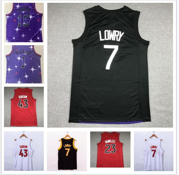 embroidery 15 carter 1 mcgrady 43 siakam 23 vanvleet 7 lowry jerseys breathable sport sportswear college, Black
embroidery 15 carter 1 mcgrady 43 siakam 23 vanvleet 7 lowry jerseys breathable sport sportswear college, Black