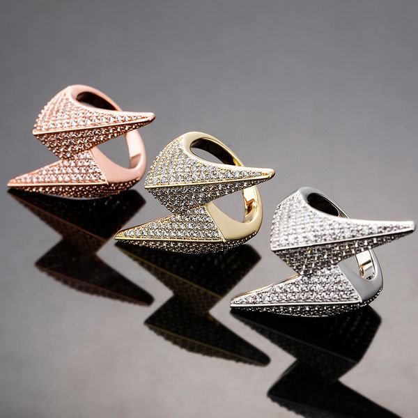 trending punk bling cubic zirconia rings men women 18k gold plated copper geometric rhombus cluster ring gifts wedding engagement party jewe, Golden;silver
trending punk bling cubic zirconia rings men women 18k gold plated copper geometric rhombus cluster ring gifts wedding engagement party jewe, Golden;silver