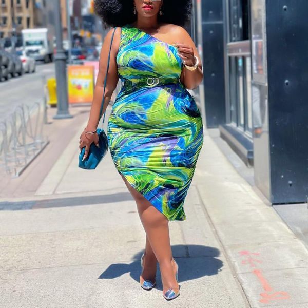 casual dresses 4xl 5xl plus size african green printed one shoulder bodycon asymmetric mid calf elegant evening night club vestidos, Black;gray
casual dresses 4xl 5xl plus size african green printed one shoulder bodycon asymmetric mid calf elegant evening night club vestidos, Black;gray