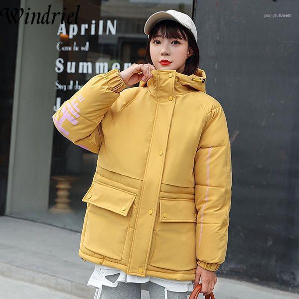 women's down & parkas loose winter coat women big pocket female hooded padded clothing letter oversize thick warm jacket snow wear wind, Black
women's down & parkas loose winter coat women big pocket female hooded padded clothing letter oversize thick warm jacket snow wear wind, Black