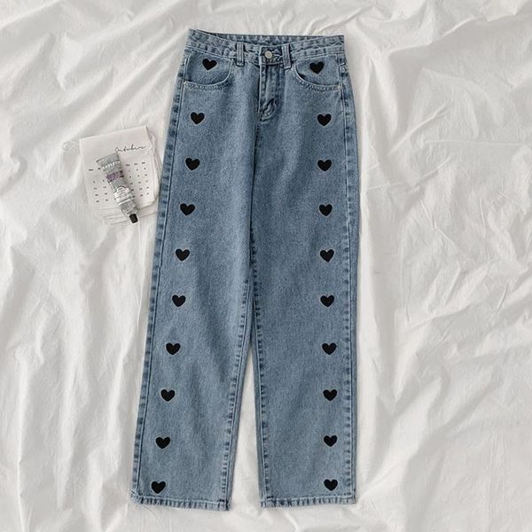 women's pants & capris 2021 spring summer women high waist jeans korean harajuku gothic sweatpants boho trousers clothes streetwear pri, Black;white
women's pants & capris 2021 spring summer women high waist jeans korean harajuku gothic sweatpants boho trousers clothes streetwear pri, Black;white