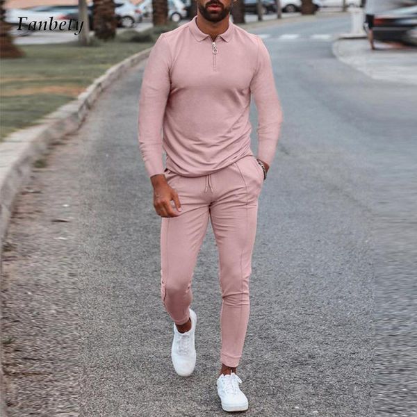 men's tracksuits autumn outfits solid 2 piece sets casual turn-down collar zip-up and slim pants suit mens fashion tracksuit streetwea, Gray
men's tracksuits autumn outfits solid 2 piece sets casual turn-down collar zip-up and slim pants suit mens fashion tracksuit streetwea, Gray