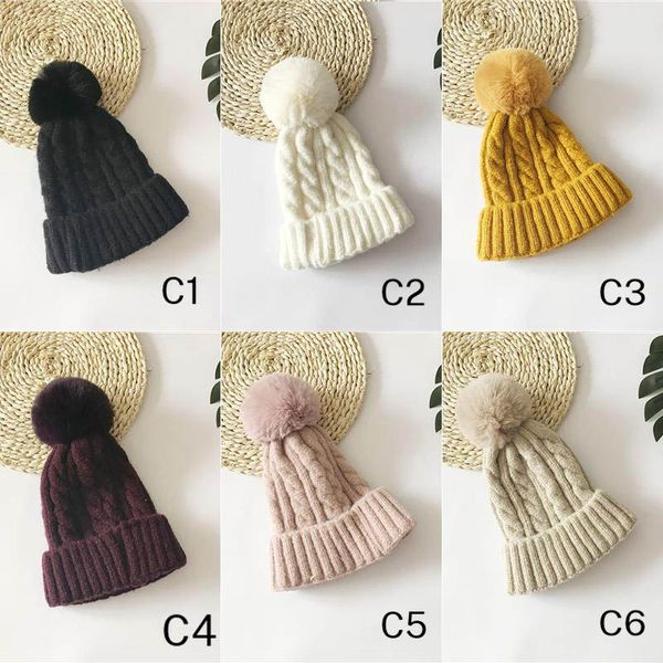lovely fold brim pom beanies family style solid twist knit pom-pom ball fitted beanie and kids sizes optional, Blue;gray
lovely fold brim pom beanies family style solid twist knit pom-pom ball fitted beanie and kids sizes optional, Blue;gray