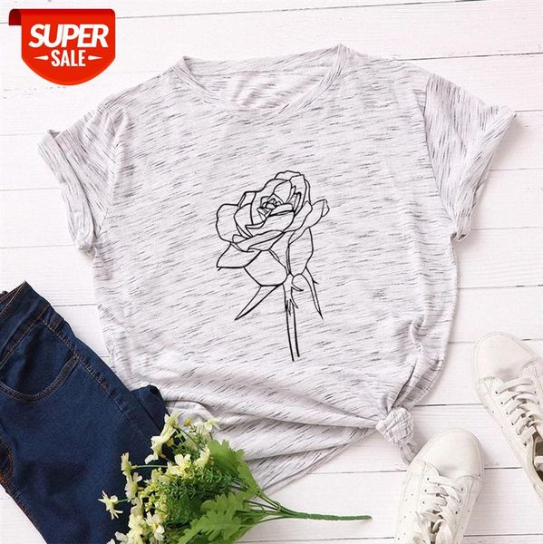 spot european and american women's loose round neck rose short-sleeved cotton t-shirt #fy4t, White
spot european and american women's loose round neck rose short-sleeved cotton t-shirt #fy4t, White