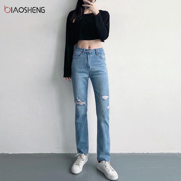 women's jeans pants jean women low waist ripped mom oversize stretch straight denim trousers full length streetwear, Blue
women's jeans pants jean women low waist ripped mom oversize stretch straight denim trousers full length streetwear, Blue