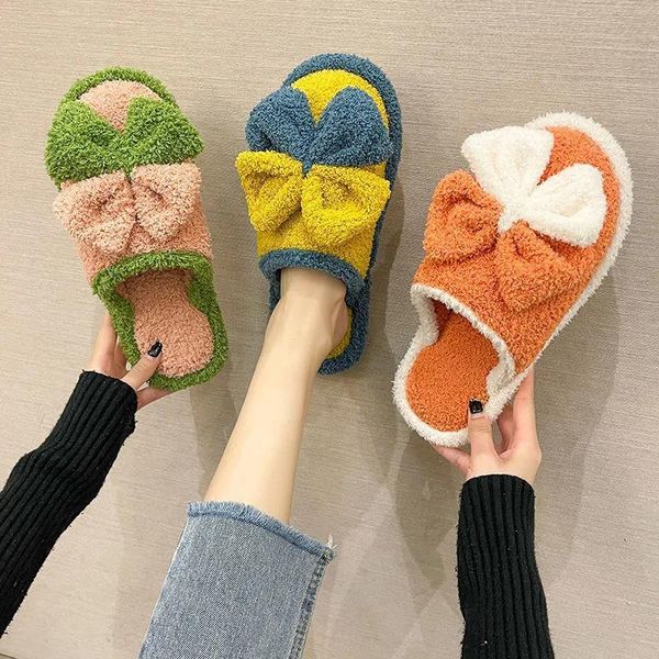 slippers warm plush for women winter flat open-toed furry cute cartoon home indoor non-slip shoes, Black
slippers warm plush for women winter flat open-toed furry cute cartoon home indoor non-slip shoes, Black