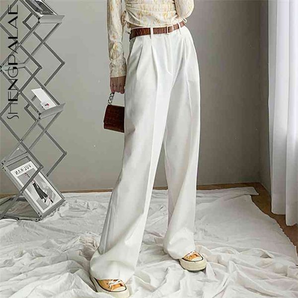 white suit pants women's spring summer high waist straight loose simple trousers female fashion 5e249 210427, Black;white
white suit pants women's spring summer high waist straight loose simple trousers female fashion 5e249 210427, Black;white