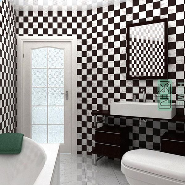 self-adhesive wallpaper simple black and white mosaic sticker waterproof kitchen bathroom tile wall film 10m wallpapers
self-adhesive wallpaper simple black and white mosaic sticker waterproof kitchen bathroom tile wall film 10m wallpapers