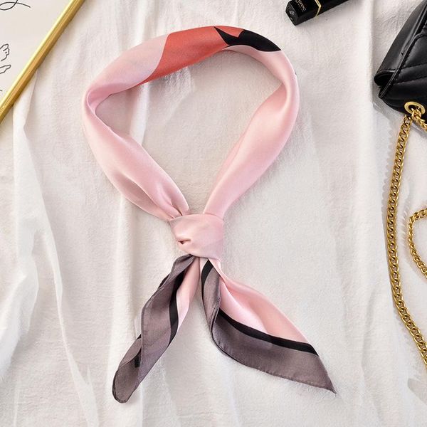 scarves royalmaybe spring, summer and autumn striped small square scarf decoration sunscreen female professional, Blue;gray
scarves royalmaybe spring, summer and autumn striped small square scarf decoration sunscreen female professional, Blue;gray