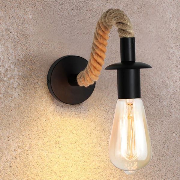 vintage rope wall lamp wood indoor loft outdoor corridor lights bedside industrial sconce decor
vintage rope wall lamp wood indoor loft outdoor corridor lights bedside industrial sconce decor