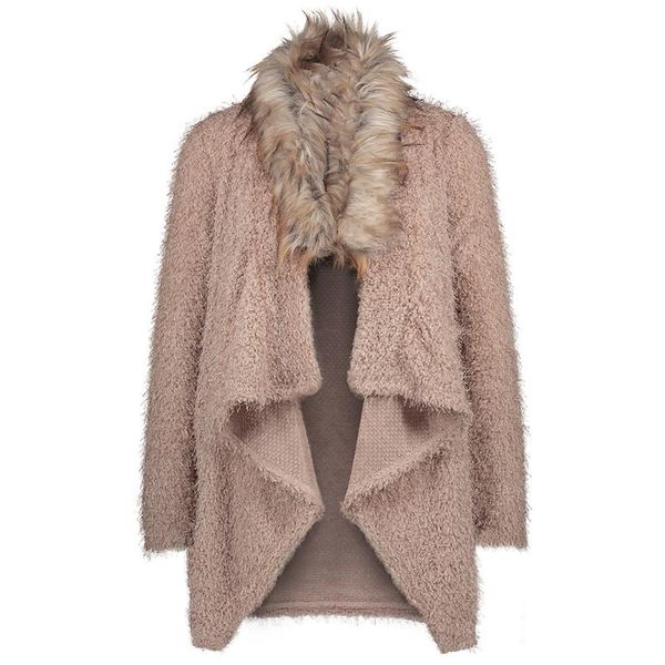 women's jackets autumn winter knit cardigan casual long sleeve sweater fabala all match fur collar top, Black;brown
women's jackets autumn winter knit cardigan casual long sleeve sweater fabala all match fur collar top, Black;brown