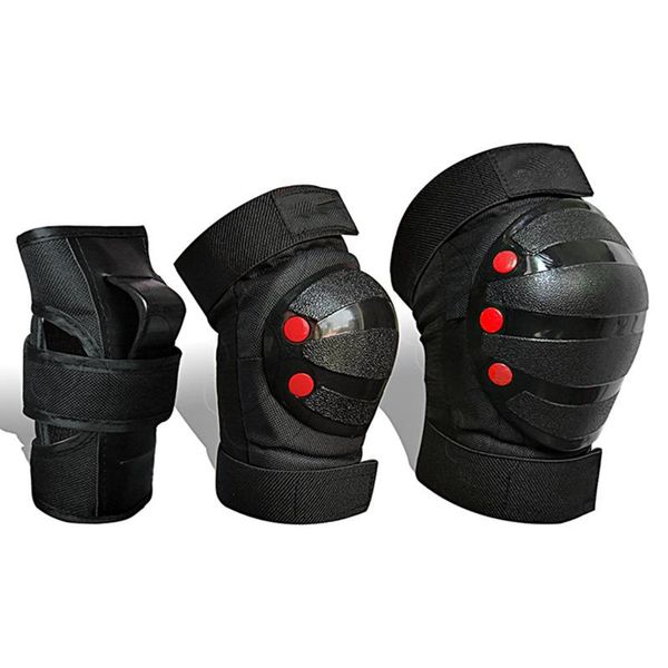 in 1 sports protective gear set, thick eva adjustable elastic strap skateboard safety accessories elbow & knee pads, Black;gray
in 1 sports protective gear set, thick eva adjustable elastic strap skateboard safety accessories elbow & knee pads, Black;gray