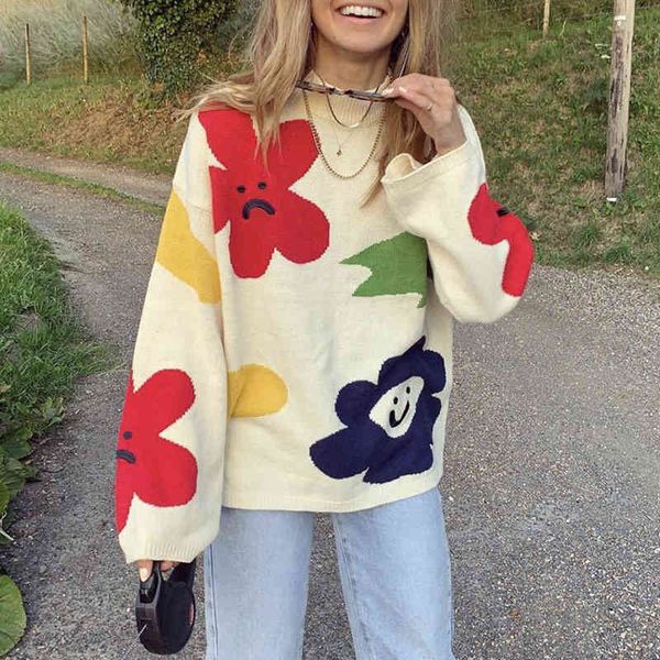 women's sweaters lazy flower bed oversized mesh jumper nice from the animated cartoon turtleneck high sleeve aesthetic pullover girl ou, White;black
women's sweaters lazy flower bed oversized mesh jumper nice from the animated cartoon turtleneck high sleeve aesthetic pullover girl ou, White;black