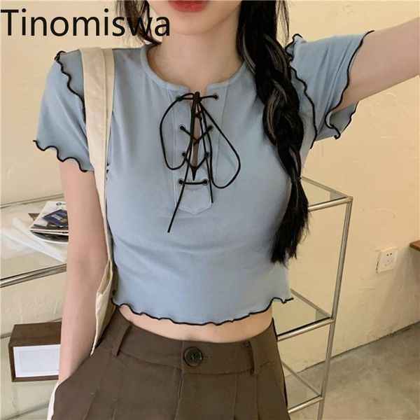 tinomiswa y2k o neck short sleeve t shirt women 2021 summer camisetas slim fit korean style high street tshirt ropa women's t-shirt, White
tinomiswa y2k o neck short sleeve t shirt women 2021 summer camisetas slim fit korean style high street tshirt ropa women's t-shirt, White