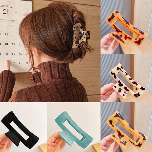 hair accessories vintage square leopard big clips for women fashion hollow acrylic hairpins girl headdress wholesale
hair accessories vintage square leopard big clips for women fashion hollow acrylic hairpins girl headdress wholesale