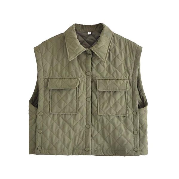 women's vests sherouse women fashion with pockets single breasted cropped vest vintage lapel neck sleeveless female jacket chic, Black;white
women's vests sherouse women fashion with pockets single breasted cropped vest vintage lapel neck sleeveless female jacket chic, Black;white