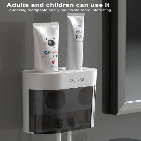 toothbrush holders 2021 creative wall mount automatic toothpaste dispenser family essential waterproof lazy squeezer holder
toothbrush holders 2021 creative wall mount automatic toothpaste dispenser family essential waterproof lazy squeezer holder