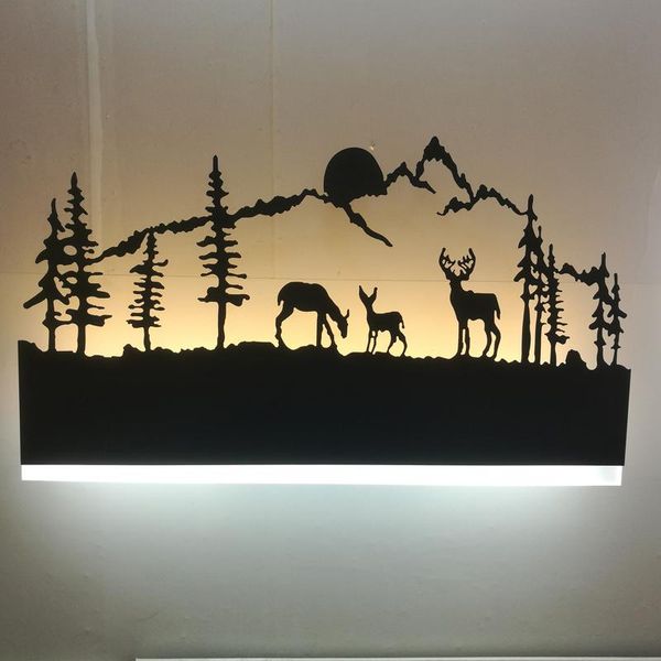 wall lamp black iron paint animal design led lighting creative for bedroom corridor decoration acrylic elephant warm white light
wall lamp black iron paint animal design led lighting creative for bedroom corridor decoration acrylic elephant warm white light