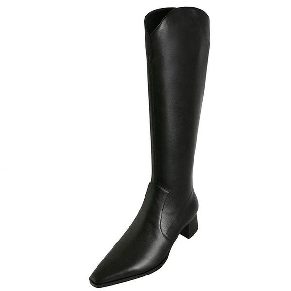 boots embroider genuine leather western autumn winter pointed toe thick heels women knee-high shoes woman, Black
boots embroider genuine leather western autumn winter pointed toe thick heels women knee-high shoes woman, Black