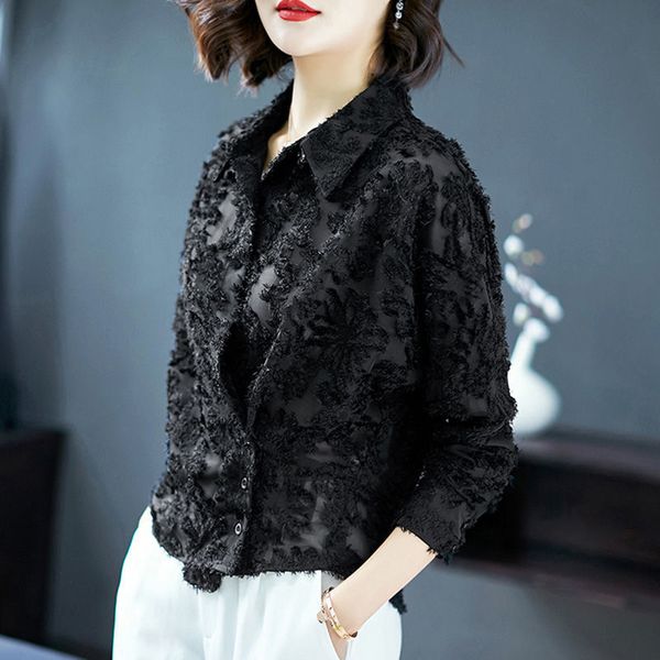 shirts arrival female spring long turn-down collar office lady shirt loose plus size ladies d399, White
shirts arrival female spring long turn-down collar office lady shirt loose plus size ladies d399, White