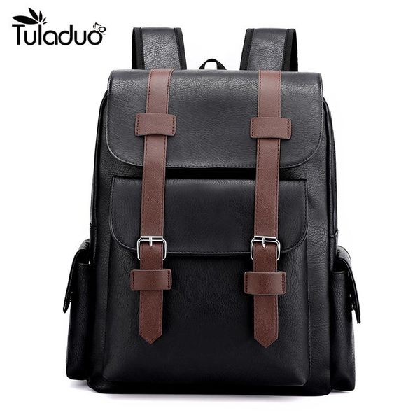 backpack pu leather fashion vintage student bagpack lap15.6 notebook teenager waterproof bag pack women men
backpack pu leather fashion vintage student bagpack lap15.6 notebook teenager waterproof bag pack women men