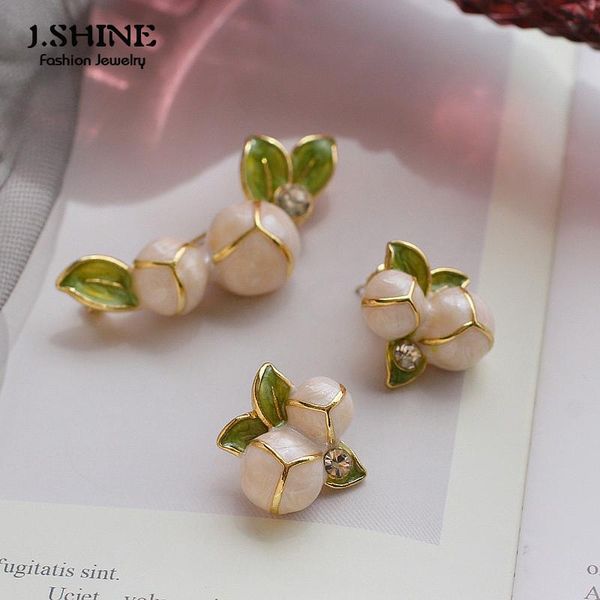 pins, brooches j.shine white enamel gardenia bud flower for women office lady party collar brooch pins christmas gifts, Gray
pins, brooches j.shine white enamel gardenia bud flower for women office lady party collar brooch pins christmas gifts, Gray