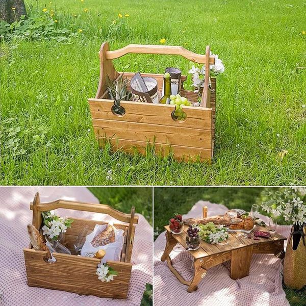 camp furniture folding picnic table 2in1 multifunctional wood desk storage basket portable outdoor snack and wine for beach camping
camp furniture folding picnic table 2in1 multifunctional wood desk storage basket portable outdoor snack and wine for beach camping