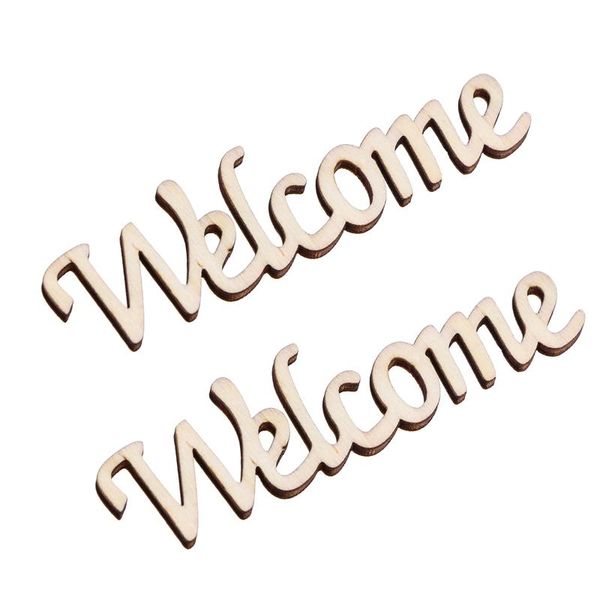 Party Decoration Welcome Printed Words Wooden Hanging Wall Door Hangtag Decorative Sign(11x3x0.2cm)
Party Decoration Welcome Printed Words Wooden Hanging Wall Door Hangtag Decorative Sign(11x3x0.2cm)