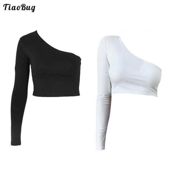 yoga outfit tiaobug summer women one shoulder long sleeve t-shirt crop sports exercise fitness workout
yoga outfit tiaobug summer women one shoulder long sleeve t-shirt crop sports exercise fitness workout