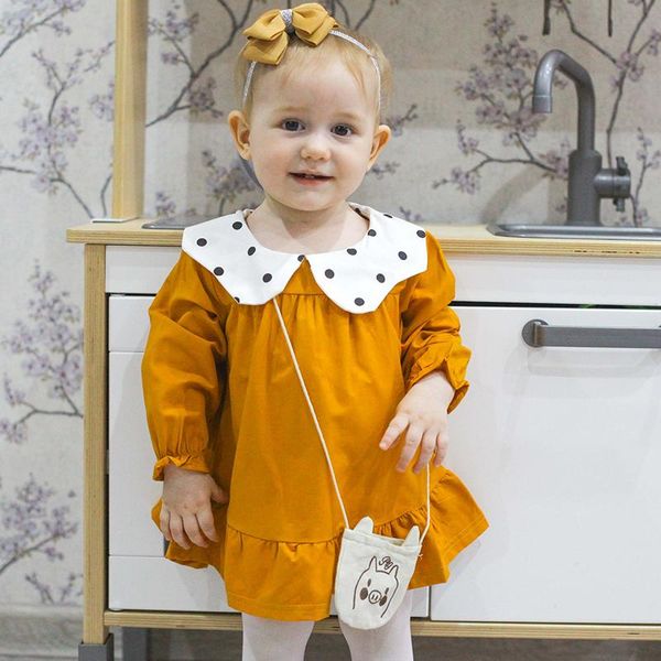 born clothes baby girl dress long sleeve spring summer princess toddler kids christmas girl's dresses, Red;yellow
born clothes baby girl dress long sleeve spring summer princess toddler kids christmas girl's dresses, Red;yellow