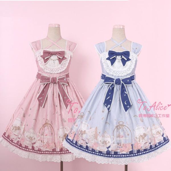 casual dresses anthony's tea party cute women's lolita jsk dress summer sleeveless bubble bows one piece pink blue beige, Black;gray
casual dresses anthony's tea party cute women's lolita jsk dress summer sleeveless bubble bows one piece pink blue beige, Black;gray