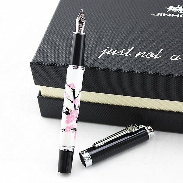 jinhao luxury gift ink pen chinese blue and white porcelain pattern plum flower fountain pens
jinhao luxury gift ink pen chinese blue and white porcelain pattern plum flower fountain pens