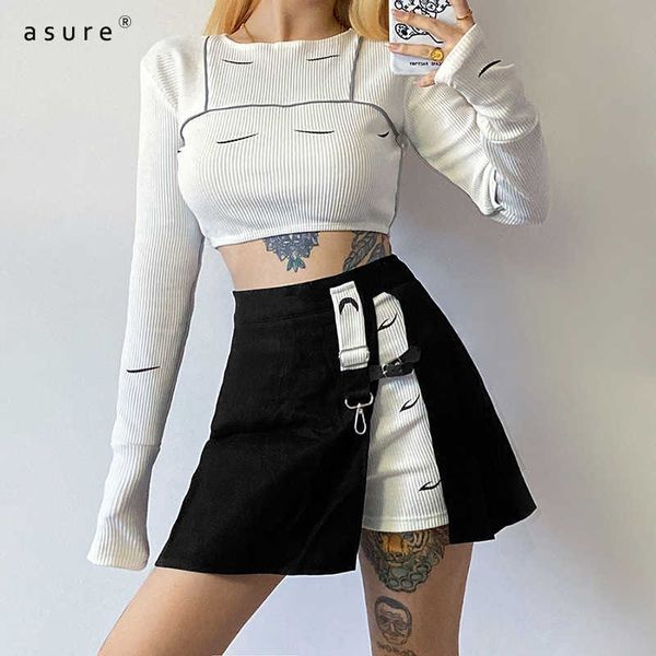t-shirts women goth crop ladies y2k designer clothes body woman tshirts vintage femme aesthetic t-shirt grunge t1738224 210712, White
t-shirts women goth crop ladies y2k designer clothes body woman tshirts vintage femme aesthetic t-shirt grunge t1738224 210712, White