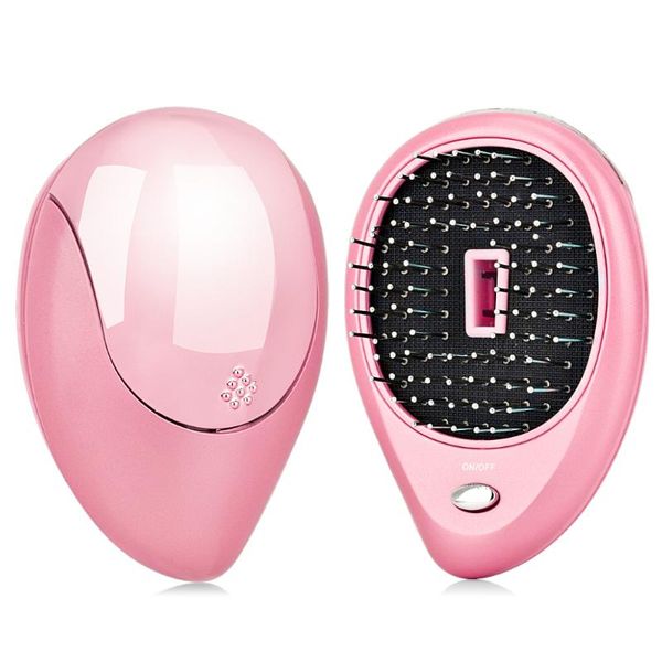 hair brushes electric ionic hairbrush portable mini small magic beauty brush negative ions comb modeling styling tools, Silver
hair brushes electric ionic hairbrush portable mini small magic beauty brush negative ions comb modeling styling tools, Silver