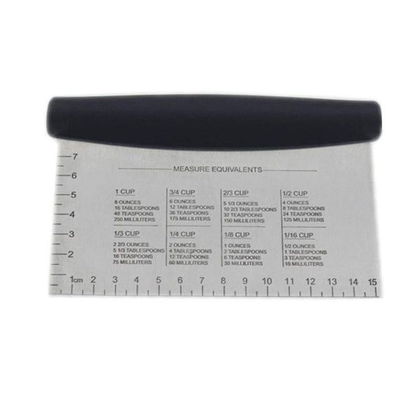 baking & pastry tools steel cutting knife flour dough double with scale sided flat scraper y9w3
baking & pastry tools steel cutting knife flour dough double with scale sided flat scraper y9w3