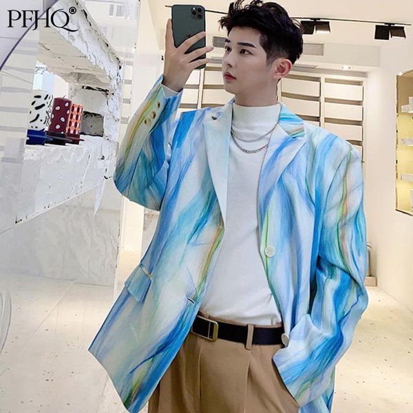 men's suits & blazers pfhq 2021 fashion chic loose notched splash ink smudge digital printing trend casual suit autumn and winter 21e37, White;black
men's suits & blazers pfhq 2021 fashion chic loose notched splash ink smudge digital printing trend casual suit autumn and winter 21e37, White;black
