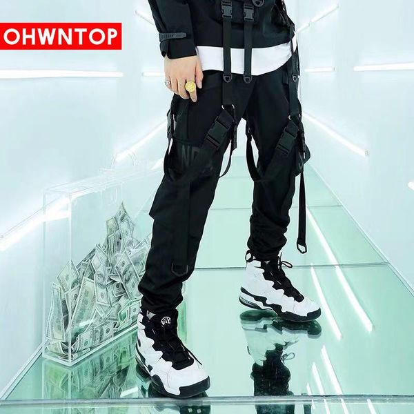 multi buckle ribbons pockets joggers cargo harem pants streetwear 2021 men autumn hip hop casual sweatpants male men's, Black
multi buckle ribbons pockets joggers cargo harem pants streetwear 2021 men autumn hip hop casual sweatpants male men's, Black