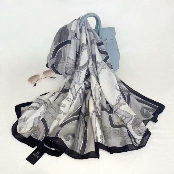 scarves belt chain design women autumn winter fashion print cotton feel warm scarf hijab ladies pashmina foulard bandana, Blue;gray
scarves belt chain design women autumn winter fashion print cotton feel warm scarf hijab ladies pashmina foulard bandana, Blue;gray
