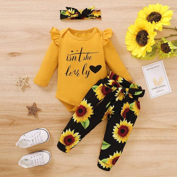 baby & children's 3pcs/set infant girls sunflower long sleeve t-shirts pants headband clothes 3pcs outfit sets clothing, White
baby & children's 3pcs/set infant girls sunflower long sleeve t-shirts pants headband clothes 3pcs outfit sets clothing, White