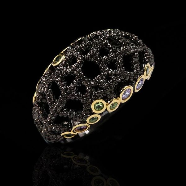 cluster rings 925 silver black nano zircon gold plated hollow ring fashion wedding engagement jewelry gift, Golden;silver
cluster rings 925 silver black nano zircon gold plated hollow ring fashion wedding engagement jewelry gift, Golden;silver