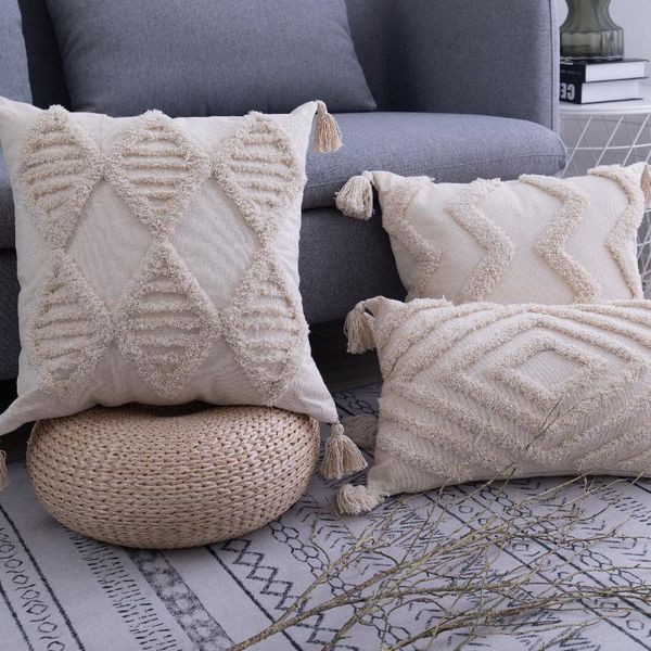 cushion/decorative pillow tassels decorative cushion cover 45x 45cm/30x50cm beige sofa case handmade home decoration for living room bed
cushion/decorative pillow tassels decorative cushion cover 45x 45cm/30x50cm beige sofa case handmade home decoration for living room bed