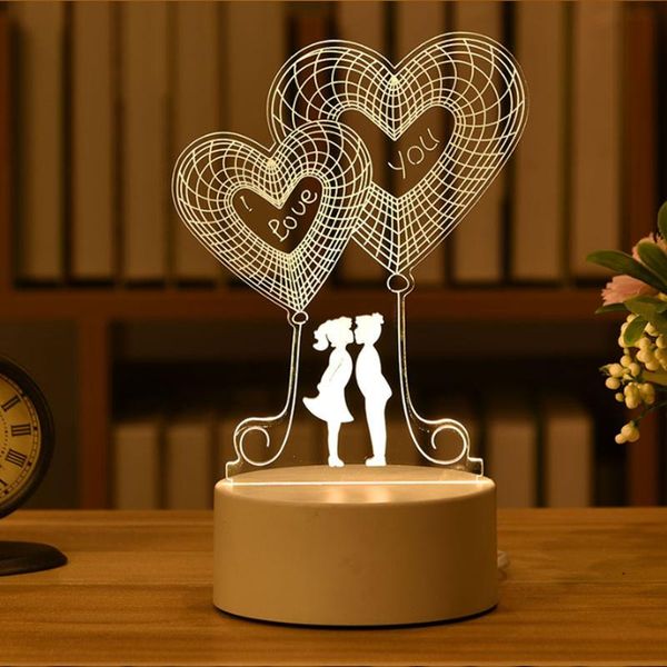 night lights 3d /romantic heart bear light led acrylic table lamp birthday gift kids' bedroom decoration home party
night lights 3d /romantic heart bear light led acrylic table lamp birthday gift kids' bedroom decoration home party