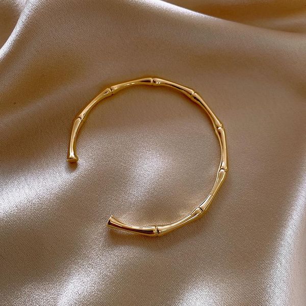 bangle design bamboo shape adjustable size bracelet for woman fashion luxury korean jewelry retro girl's unusual 2021, Black
bangle design bamboo shape adjustable size bracelet for woman fashion luxury korean jewelry retro girl's unusual 2021, Black