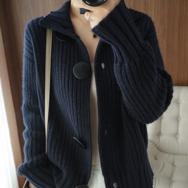 women's knits & tees spring, autumn and winter style 100% pure wool cardigan korean fashion loose warm knit base all-match sweater coat, White
women's knits & tees spring, autumn and winter style 100% pure wool cardigan korean fashion loose warm knit base all-match sweater coat, White