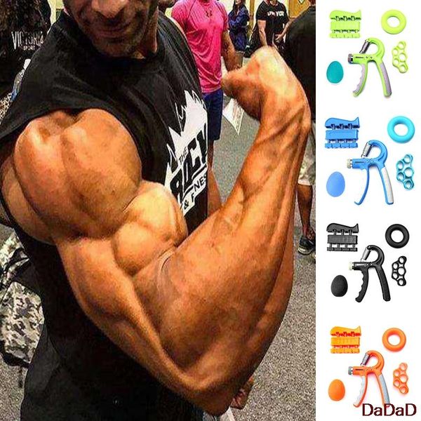 hand grips 5pc/set gripper fitness adjustable grip set finger strength recovery exerciser trainer
hand grips 5pc/set gripper fitness adjustable grip set finger strength recovery exerciser trainer