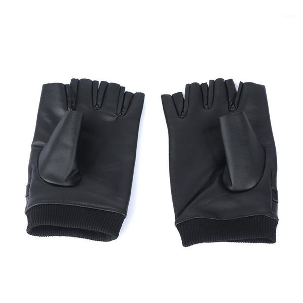 cycling gloves 2021 black pu leather fingerless fashion outdoor equipment riding thick guantes1
cycling gloves 2021 black pu leather fingerless fashion outdoor equipment riding thick guantes1