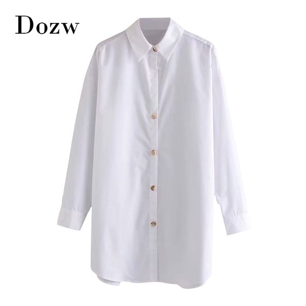 casual white cotton blouse women turn down collar elegant ladies office shirts loose long sleeve solid and blouses 210414
casual white cotton blouse women turn down collar elegant ladies office shirts loose long sleeve solid and blouses 210414