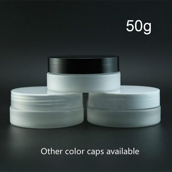 storage bottles & jars 50g plastic matte jar refillable cosmetic facial cream frost bottle bath salts body lotion packaging container
storage bottles & jars 50g plastic matte jar refillable cosmetic facial cream frost bottle bath salts body lotion packaging container