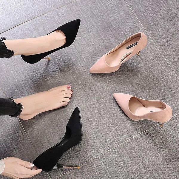 dress shoes women 2021 black high heels pointed toe stiletto all-match professional work single leather
dress shoes women 2021 black high heels pointed toe stiletto all-match professional work single leather